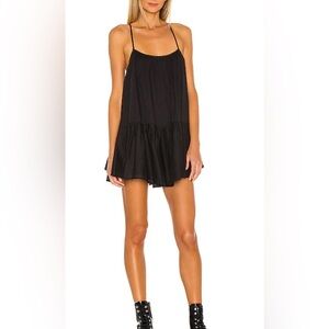 Xs Black Babydoll Mini Dress